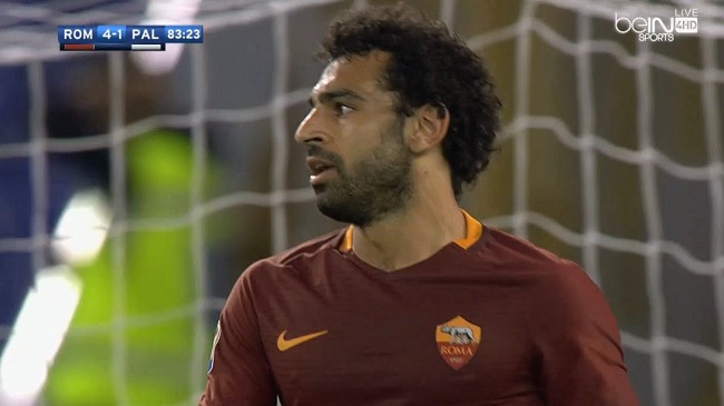 ملخص لمسات محمد صلاح فى مباراة روما وباليرمو 4 1 الدورى الايطالى