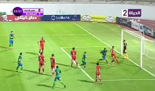 حسين رجب يفتتح التسجيل لـ مصر المقاصة في مرمي حرس الحدود