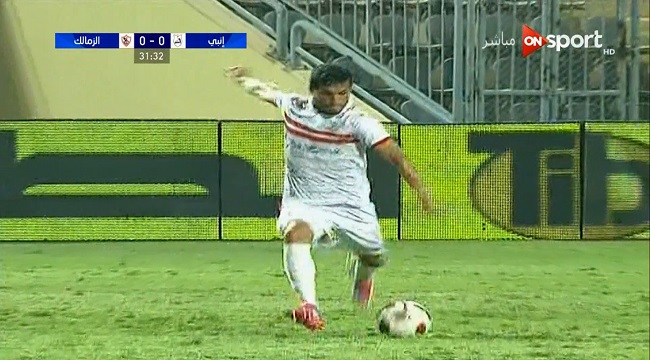 هدف طارق حامد الصاروخي في مرمي إنبي 1 0 الدوري المصري