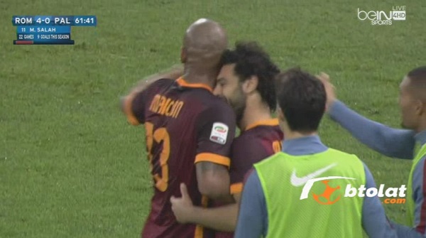 هدف محمد صلاح الرائع في مرمى باليرمو