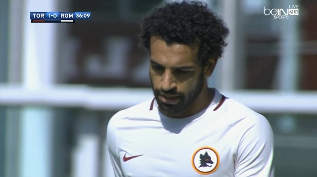 ملخص لمسات محمد صلاح في مباراة تورينو وروما الدوري الايطالي