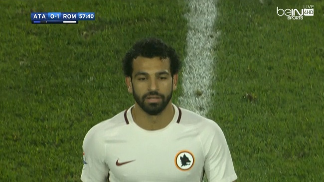 ملخص لمسات محمد صلاح في مباراة أتالانتا وروما بتعليق رؤوف خليف