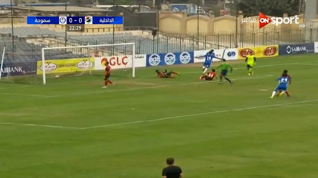 هدف فوز سموحه علي الداخليه 1 0 الدوري المصري