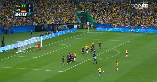 هدف نيمار العالمي في مرمي ألمانيا 1 0 الاولمبياد