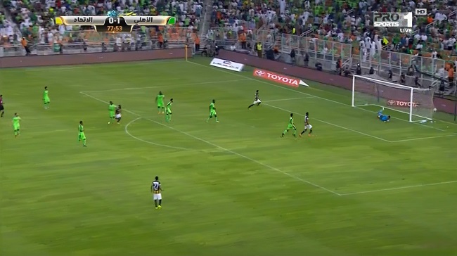 اهداف مباراة الاهلي والاتحاد 1 1 الدوري السعودي بطولات