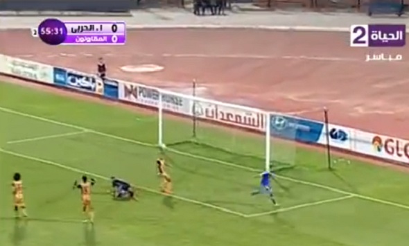 إسلام فؤاد يفتتح التسجيل لـ المقاولون بهدف رائع