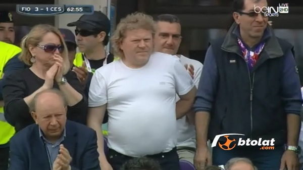شاهد ماذا فعلت الجماهير لحظة خروج محمد صلاح في مباراة فيورنتينا وتشيزينا
