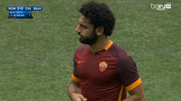 ملخص لمسات محمد صلاح في مباراة روما وكييفو فيرونا الدوري الايطالي