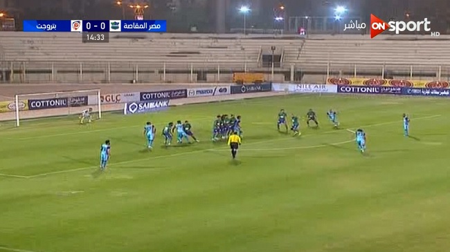 هدف مصطفى شبيطة فى مرمى مصر للمقاصه 1 0 الدورى المصرى