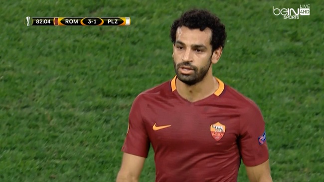 ملخص لمسات محمد صلاح فى مباراة روما وفيكتوريا بلزين