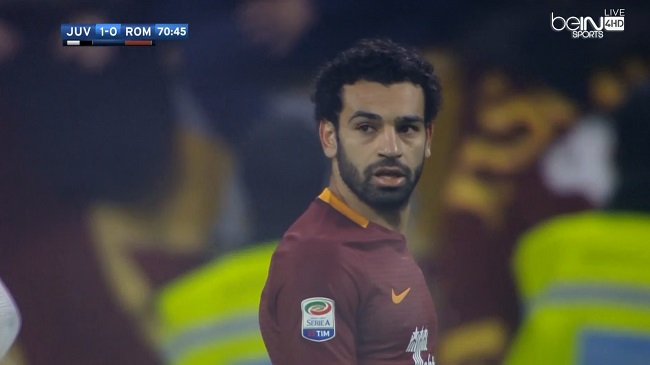 ملخص لمسات محمد صلاح في مباراة يوفنتوس وروما