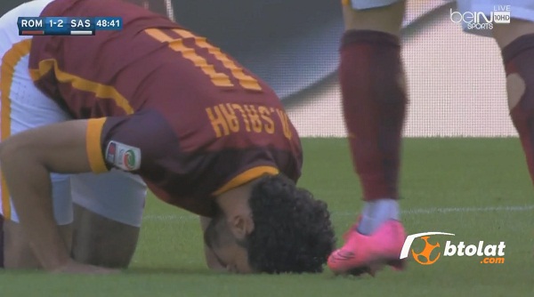 هدف محمد صلاح في مرمي ساسولو 2 2 الدوري الايطالي