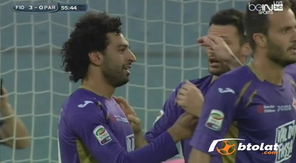 ملخص لمسات محمد صلاح فى مباراة فيورنتينا وبارما 3 0 الدورى الايطالى